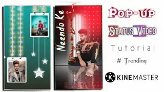 How to make pop-up text status video / WhatsApp status video kaise banaye / trending status 🔥🔥🔥🔥