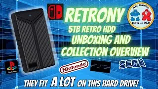 Retrony 5TB Retro HDD Unboxing and Collection Overview