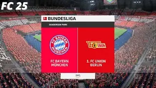 Bayern Munich vs Union Berlin | Bundesliga | EA FC 25 |
