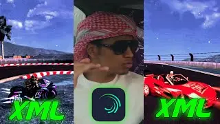 Full Speed and hand brake 😂 || Alightmotion preset XML FF 📉✨ || 