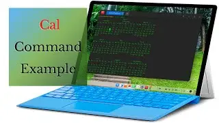 Cal Command Example