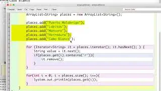 Removing from ArrayList