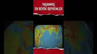 Yaşanmış en büyük depremler #deprem #6şubat2023