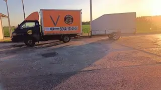 Hyundai Porter 1 с прицепом. Расход топлива.