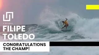 U.Natural Method: Congrats Filipe Toledo!