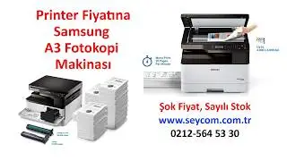 Printer Fiyatına Samsung SLK-2200 A3 Çok Fonksiyonlu Fotokopi Makinası