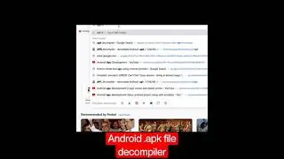 Android code extract from .apk file | Android apk decompiler