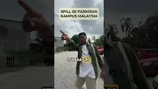 Parkiran mobil di Kampus Malaya