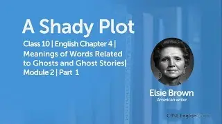 A shady Plot meanings of words related to ghosts and ghost stories 2019
