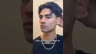 whats better? #hairstyle #middlepart #lowtaper #fyp #viral