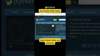 Automate Daily Tasks with Python & AI | Productivity Hack