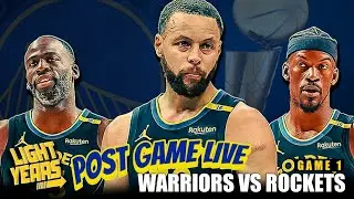 Warriors v. Rockets Game 1: LIVE Post Game React