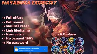 NEW SCRIPT HAYABUSA EXORCIST NEW PATCH|FUUL EFFECT|NEW PATCH| NO PASSWORD ‼️‼️