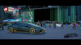 Fortnite X Need for Speed Pro Street (lobby concept for rocket racing)