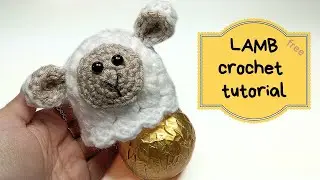 Crochet Lamb Chocolate Orange Cozy: Adorable DIY Tutorial!