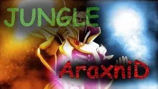 Dota 2. AraxniD Invoker JUNGLE (Dire) 5k rmm full game