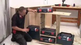 Build it with Bosch Project 6 Multi bench with L-Boxx storage Part 2