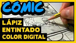 TIMELAPSE CREACIÓN COMIC