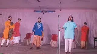 Banku babu and friends. English drama in annual function . pvm