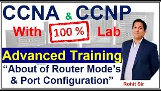 How to Configure Cisco Router in Hindi | Cisco Router Configuration Step by Step Part 3 | Full Lab