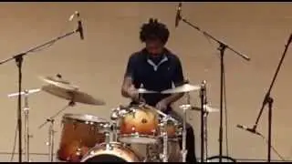 Sinouj: drum solo by Akin Onasanya (Maghreb Cosmos)