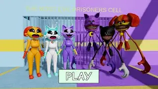 CATNAP GIRL Vs CRAFTYCORN GIRL in BARRY'S PRISON RUN! OBBY #roblox