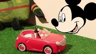 Развивающий мультик  Микки Маус и его машина. (Micky Mouse car)