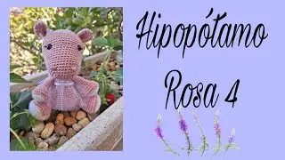 Hipopótamo de croché 4/4