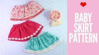 Baby Skirt Pattern | Free Tutorial