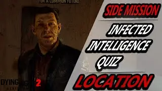 Infected Intelligence Quiz Side Mission | DYING LIGHT 2: SIDE QUEST LOCATION (PS5)