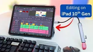 Editing My Entire YouTube Video on iPad 10th Gen - No Laptop Used !