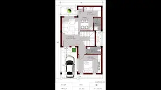 Simple Building Plan using center line method ( PART-1 )