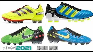 PES 2021 - PREVIEW BOOTSPACK ADIDAS AND NIKE