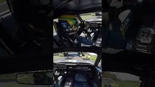 Amazing start for David Brabham in the #BrundleMotorsport Mustang #classicmotors #goodwood #brabham