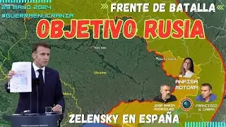 OBJETIVO RUSIA: ¿Occidente autoriza ataques selectivos?. ESPAÑA firma Tratado de Seguridad 29/5/2024