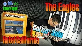 The Eagles - Hotel California Solo (guitar cover)