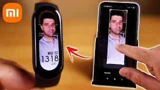 How to Put BACKGROUND PHOTO on Xiaomi Mi Band 5 Mi Band 6 and Mi Band 4 EASY