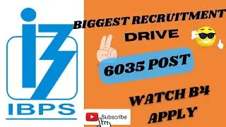 MOST AWAITED IBPS Recruitment & SURPRISE || Salary || Eligibility || Post  Selection Procedure