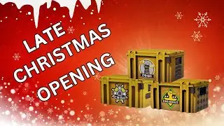 LATE Christmas Case Opening! (SkinClub Promocode)