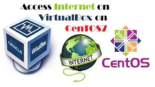 How to connect Internet on VirtualBox on Centos7 2019 اسهل طريقة