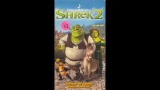 Opening To Shrek 2 2004 VHS