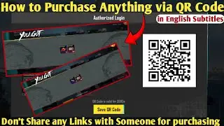 How to Purchase Something via QR Code | Don't Share Your Account Links with Someone