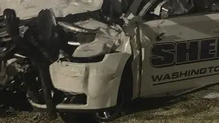 WPSO deputy says he was trying to get the alleged drunk driver before he was hit head-on