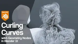Curling Curves with Geometry Nodes | Blender 3.1 Tutorial