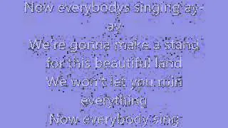 Wayne Micallef - Everybody Sing (Lyrics)