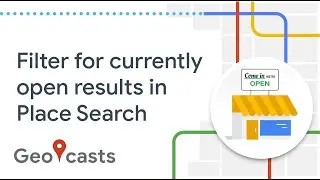 How to filter Place Search for currently open results