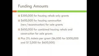 CHIP 2018 Grant Application Webinar - 2