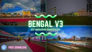 Bengal V3 | Bengal Route Update | V3 | Freeware MSTS/OR Route | Real Distance with Activity