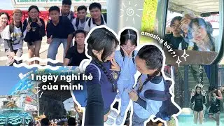 [ Vlog #8 ] My 1 day summer vacation... going to Amazing Bay??!!! 🌊🌊