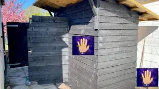 Modular Build Project #2 (Part 2 of 3): Making a Bike / Storage Shed (Cladding and Door)
